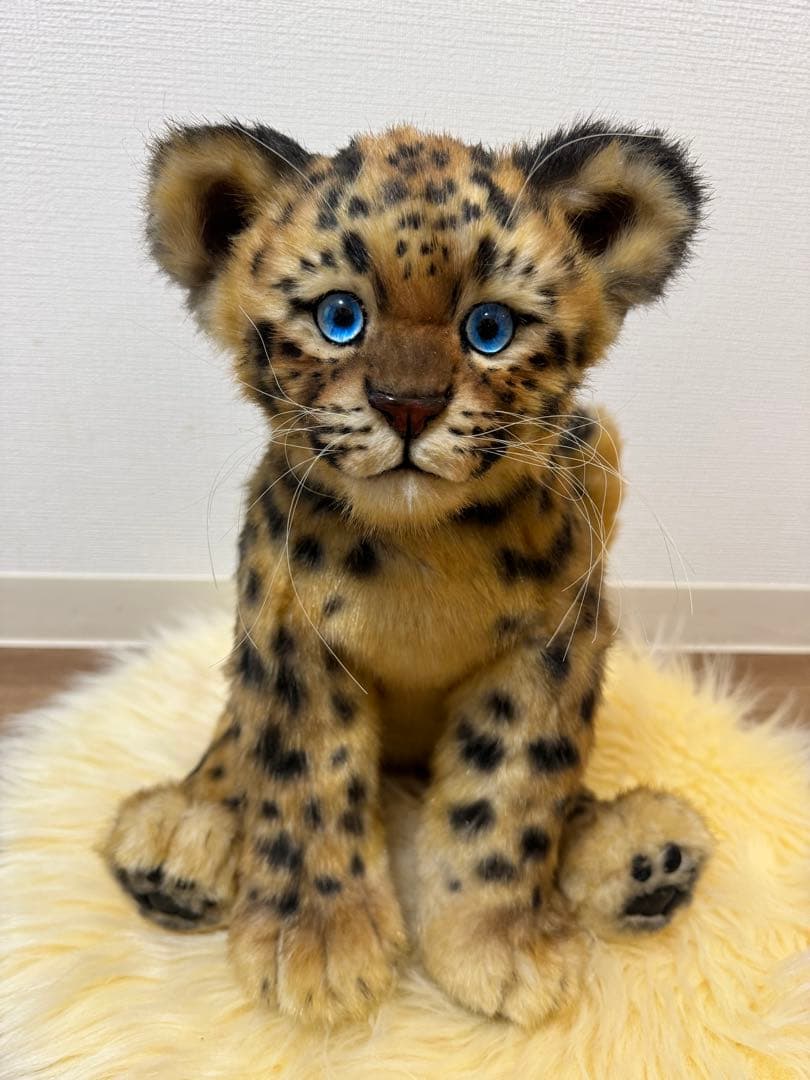 海外作家様作　アートドール　ヒョウの子供