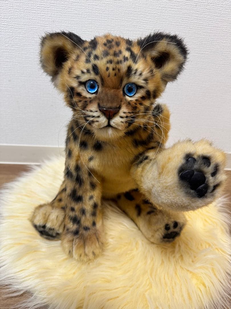 海外作家様作　アートドール　ヒョウの子供