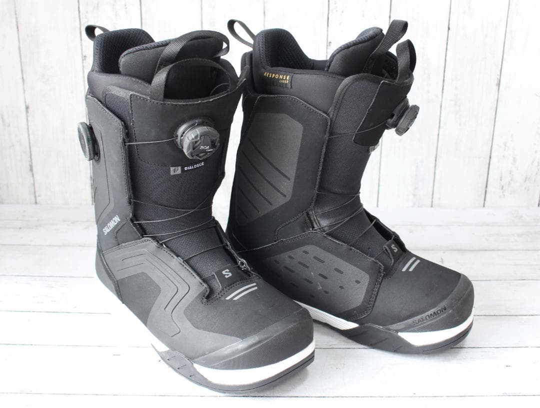 美品 サロモン DIALOGUE DUAL BOA WIDE 27.5cm