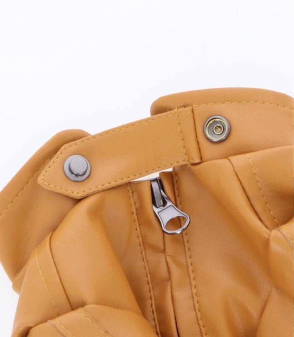 【新品未使用】犬用 ペット用 AVIREX パッチドライダースジャケット FBS