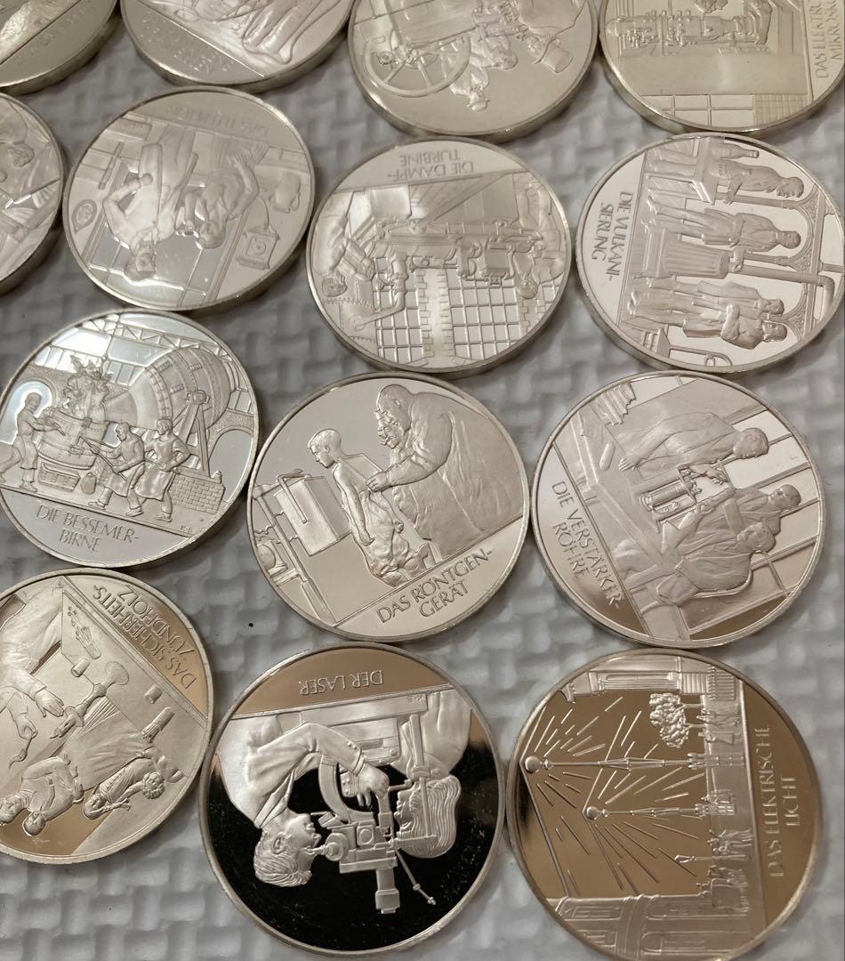ドイツ造幣局製メダル スターリングシルバー 銀貨 40枚