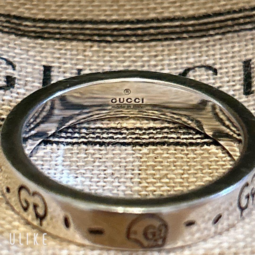 GUCCI GGロゴリング サイズ18