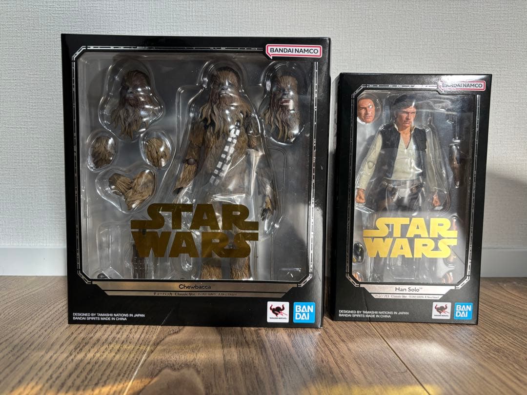 スター・ウォーズ SHフィギュアーツ ハン・ソロ　チューバッカ
