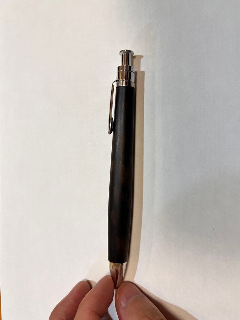 工房楔　黒柿　孔雀木　ボールペン