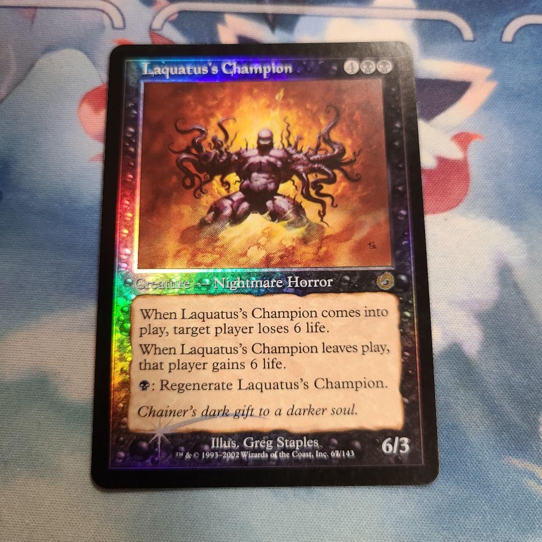 MTG ラクァタスのチャンピオン　foil ４枚セット　日本語二枚　英語二枚