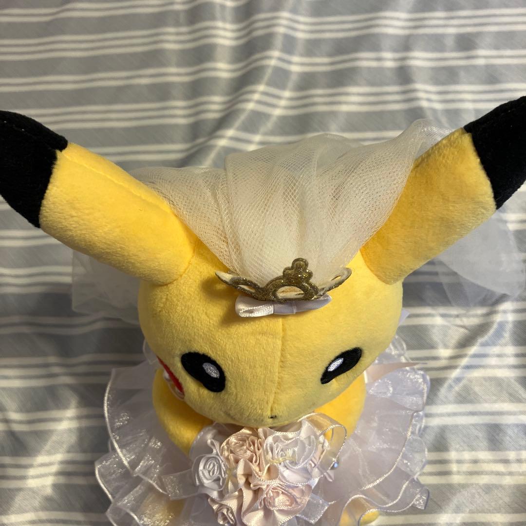 ポケットモンスター/ポケモン　ウエディングピカチュウ　ぬいぐるみ