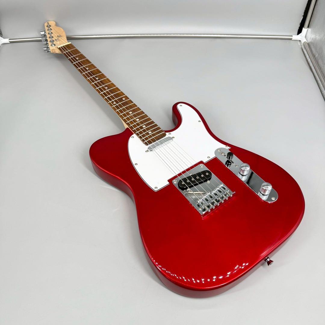 テレキャスター　fender ヘッド　メーカー不明　レッド