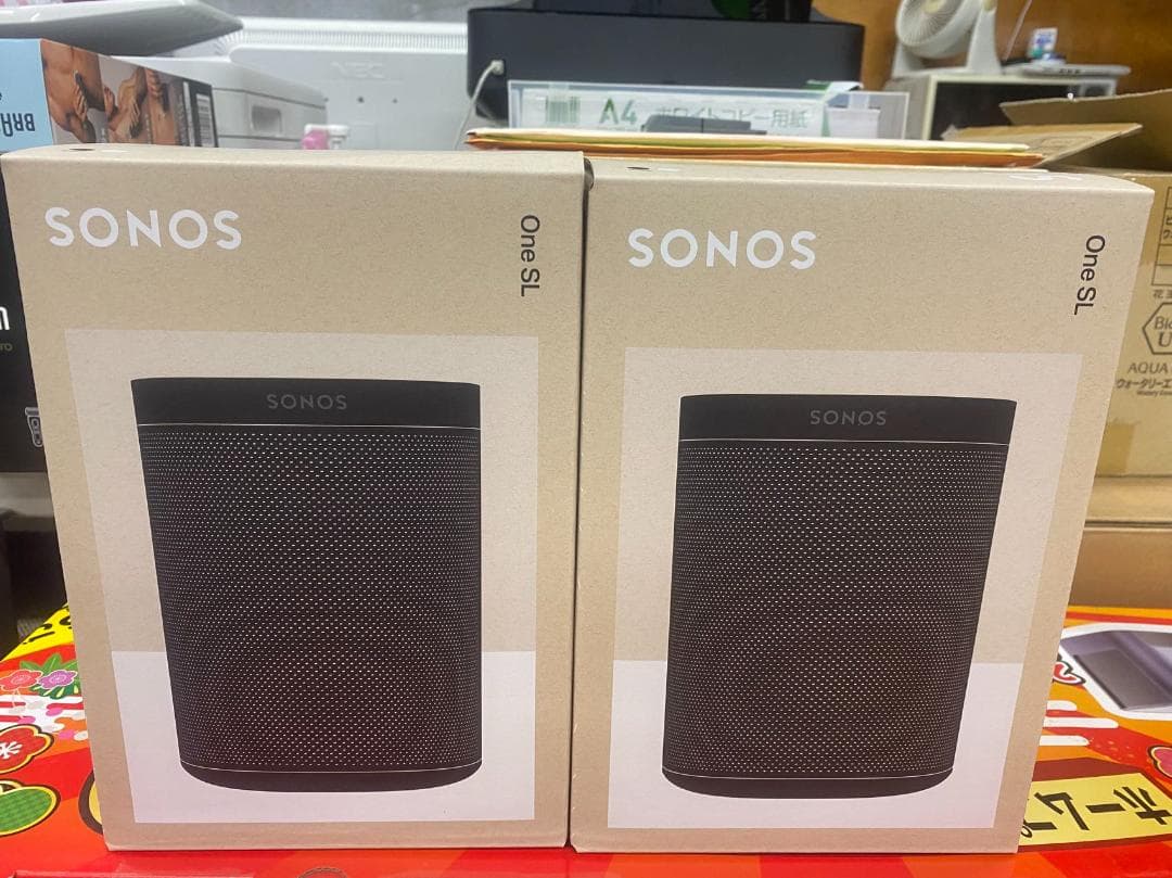 （新品未開封）Sonos One SL　ブラック 2個セット