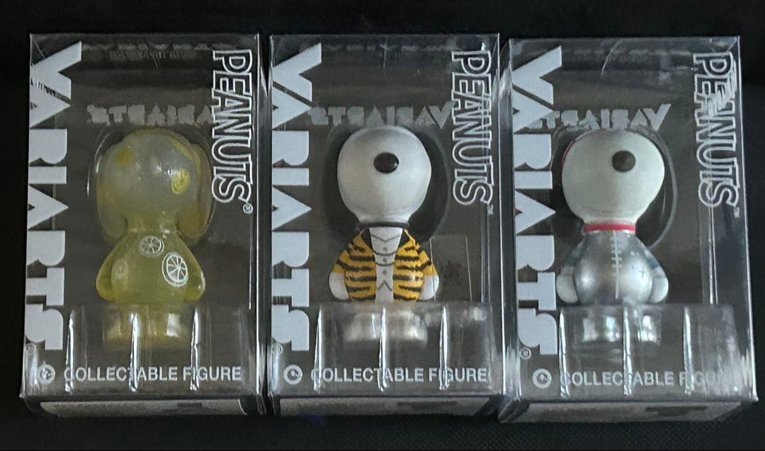 スヌーピー VARIANTS フィギュア 3点 セット ヴァリアーツ 新品
