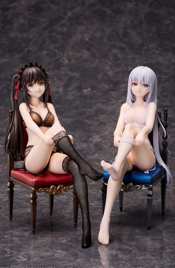 デート・ア・バレット 時崎狂三 ＆ 白の女王 1/7 スケールフィギュア