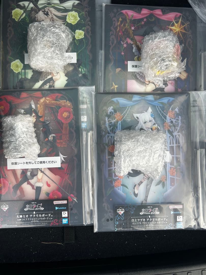 一番くじ　ホロライブ　ちょこのっこ　アクリルアートボードコンプセットおまけ付き