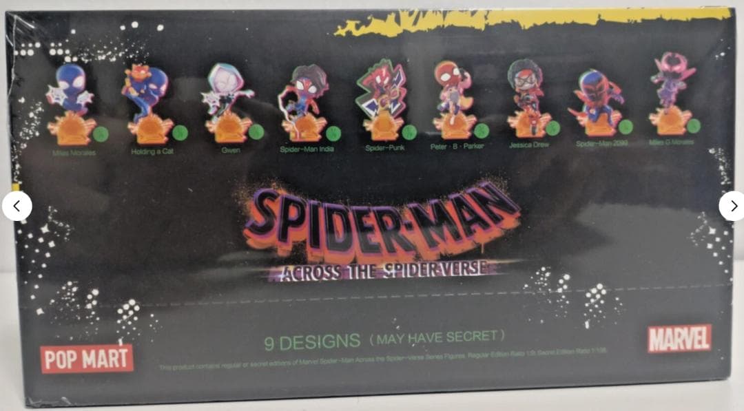 POP MART スパイダーマン フィギュア シュリンク付き　新品未開封