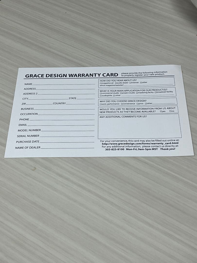 grace design Alix グレースデザイン　アリックス　GW限定値下げ