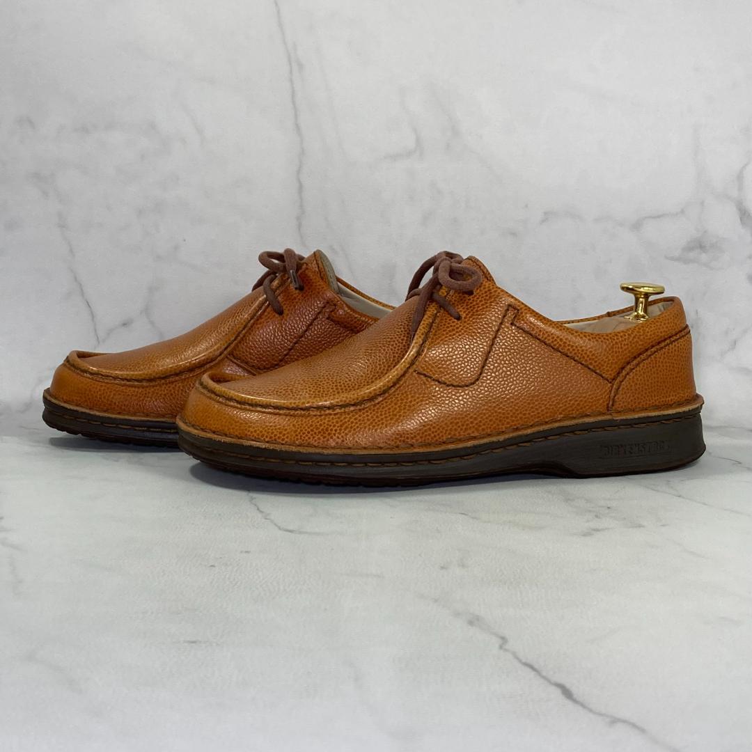 【美品】ビルケンシュトックパサデナ プレミアムレザー 24.5㎝ コニャック