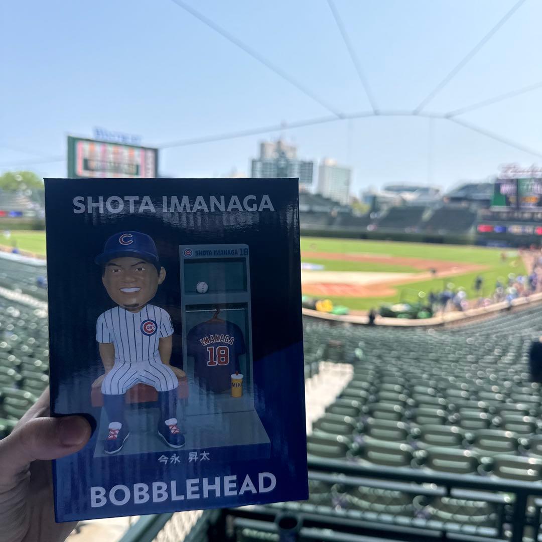 【祝地区シリーズ進出】カブス　今永ボブルヘッド&トートバッグ　非売品　セット売り