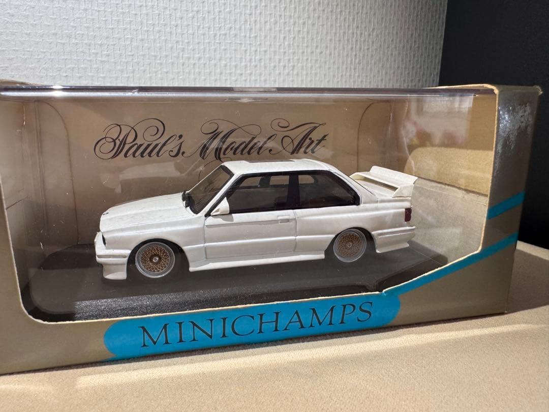 MINICHAMPS BMW M3 ホワイト ミニカー 1/43