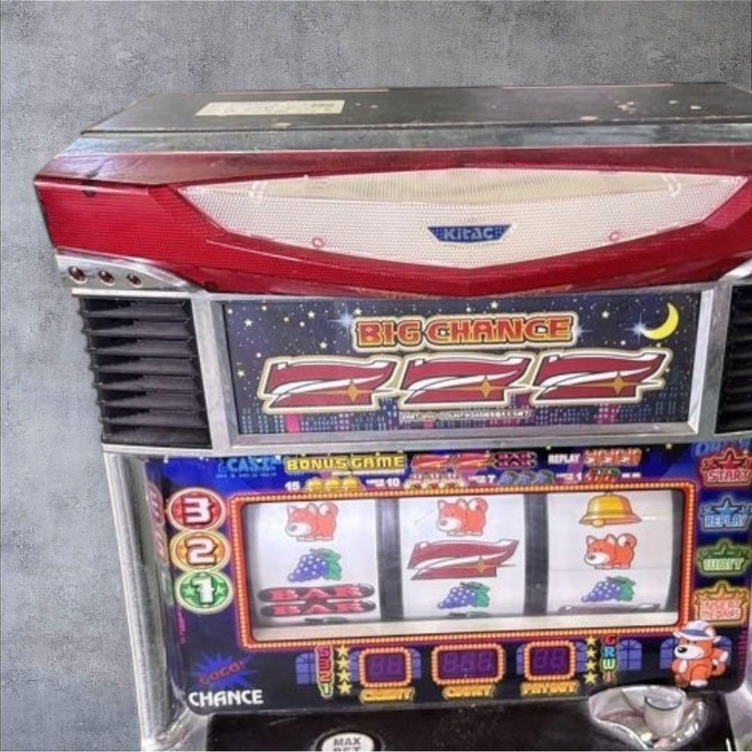 スロット実機 ファンキージャグラー 動作品 鍵・メダル付き