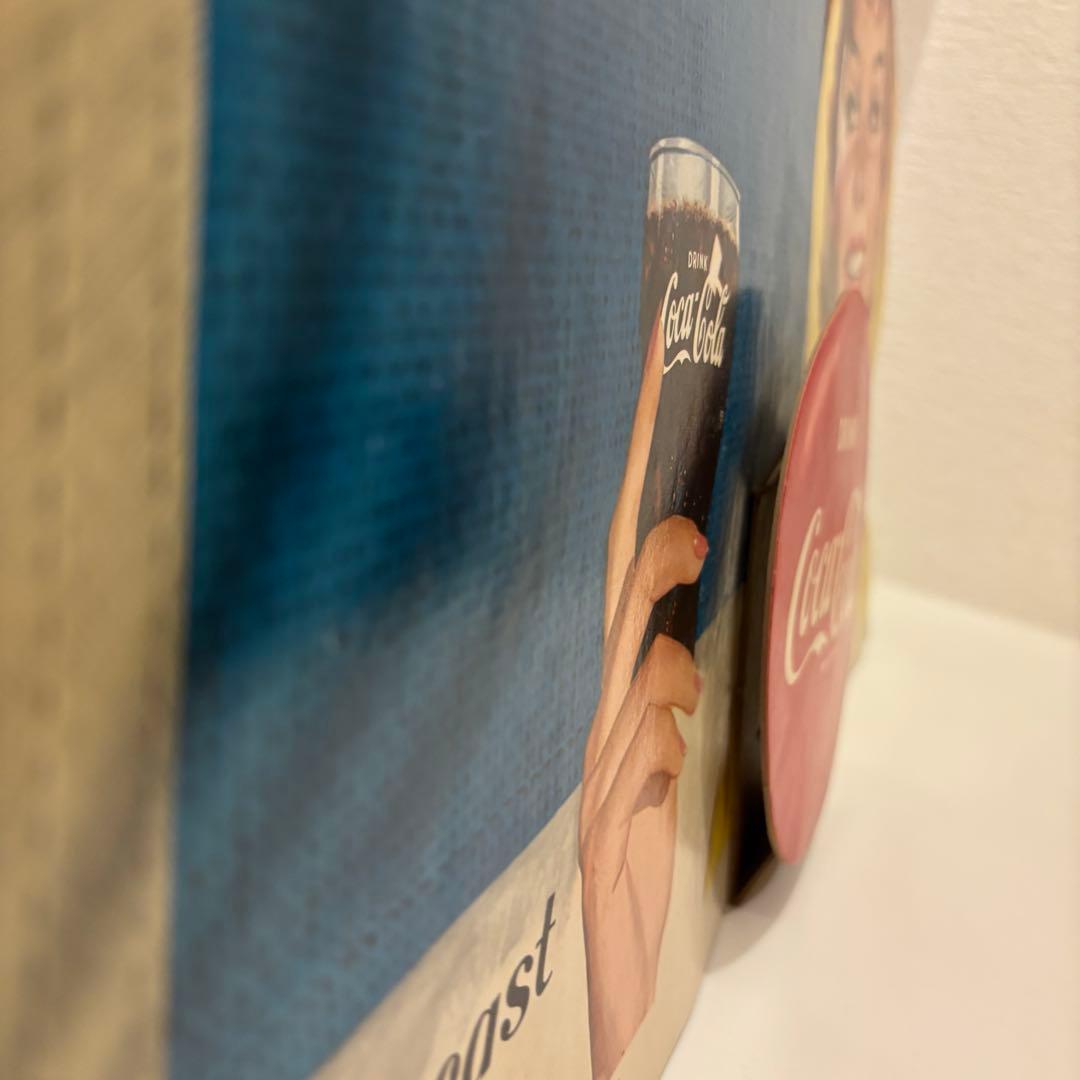 【コカコーラ CocaCola】ヴィンテージ紙看板２枚セット