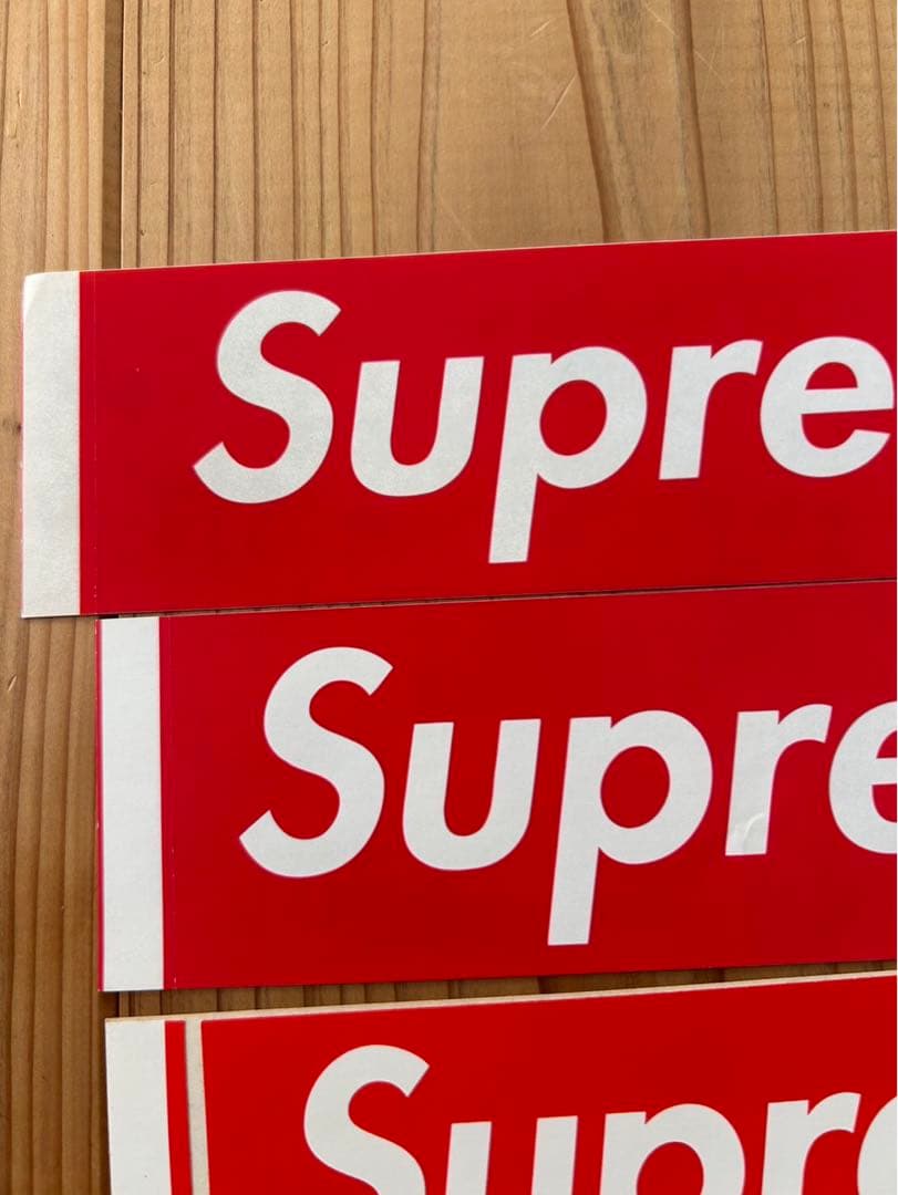 supreme シュプリーム ステッカー ボックスロゴ 初期