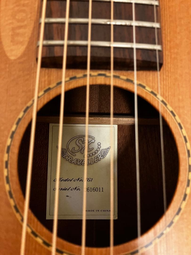 (値下げ)ミニアコースティックギター　SX トラベルギター　TG-1