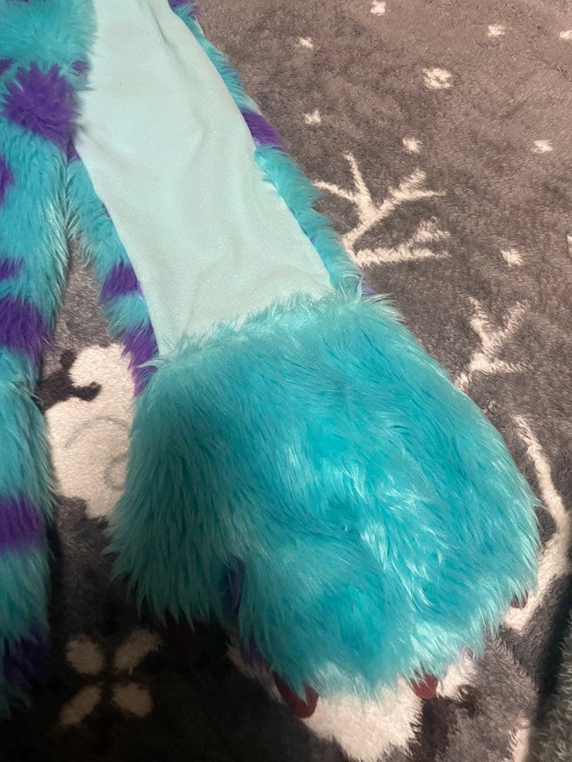 ディズニー　サリー　マフラー　ファンキャップ