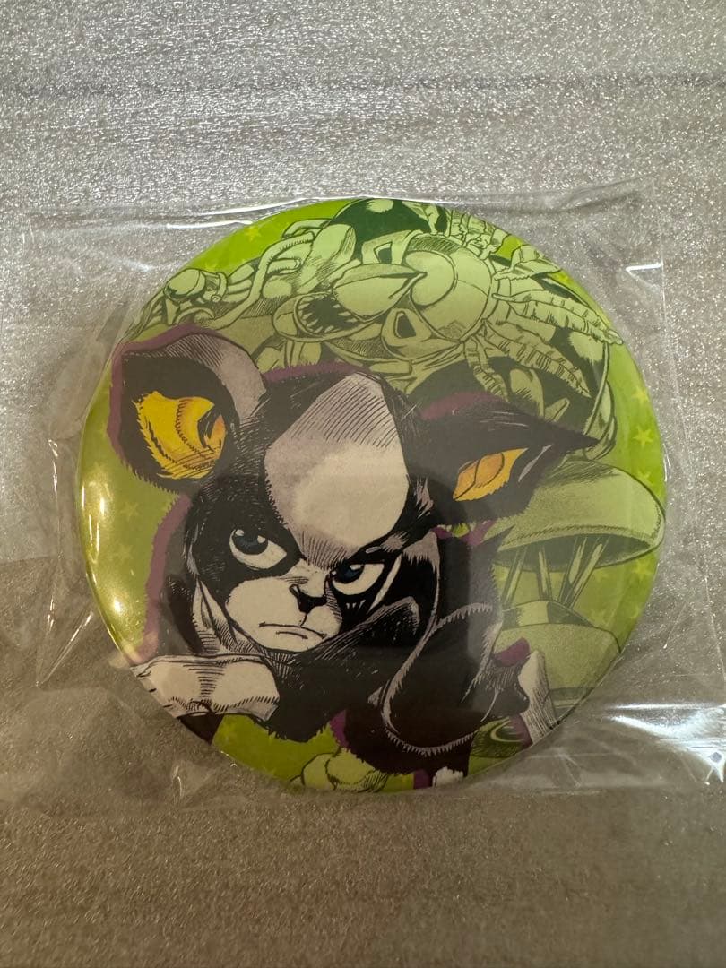 イギー　ジョジョ展缶バッジ