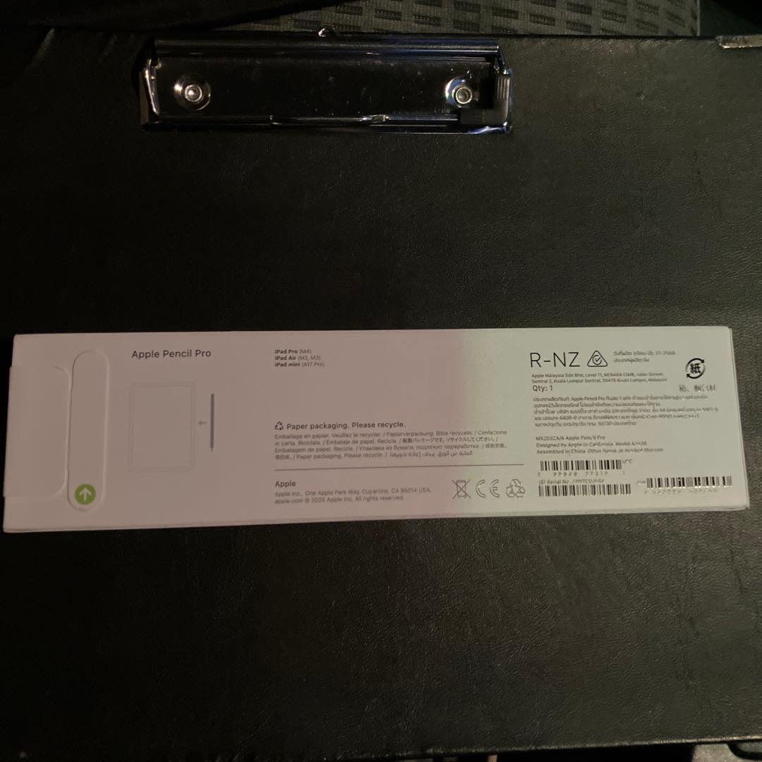 Apple Pencil Pro 新品　未開封
