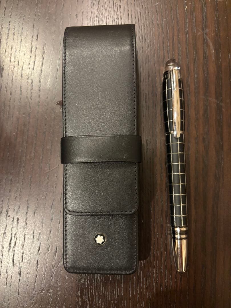 【極美品/廃盤】MONTBLANC万年筆 スターウォーカー メタルラバー 14K