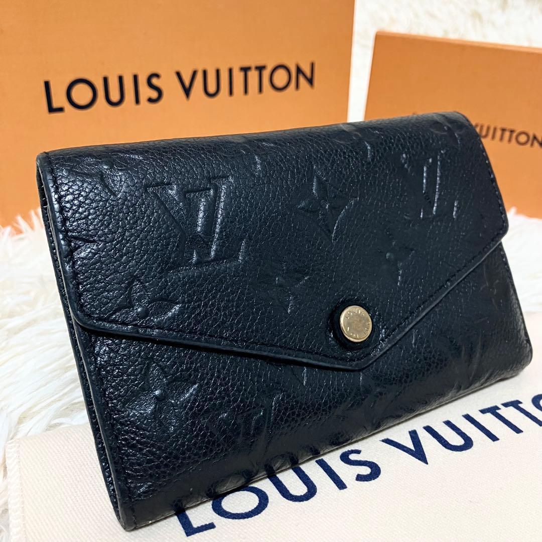 ルイヴィトン＊アンプラント ポルトフォイユキュリーズM60568