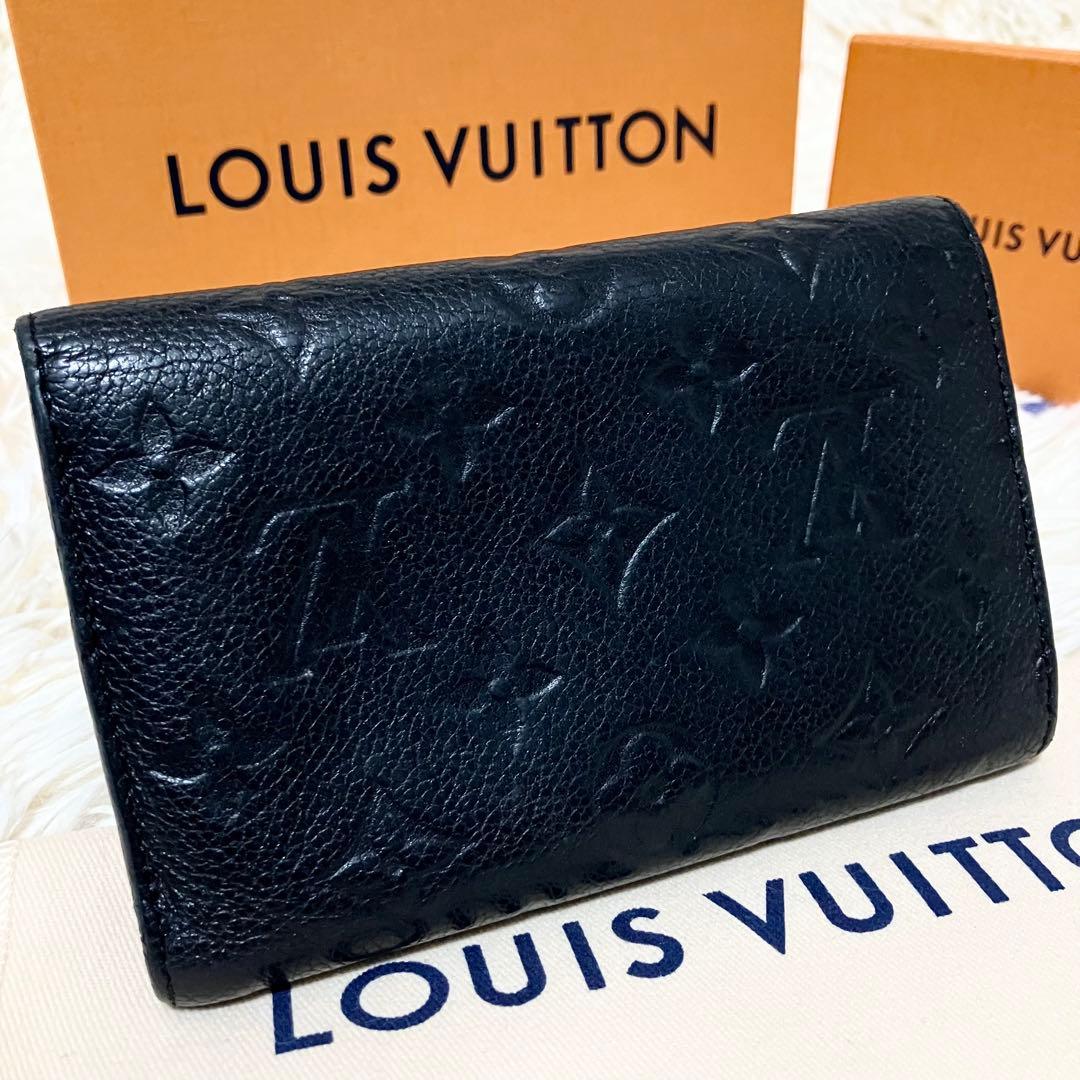 ルイヴィトン＊アンプラント ポルトフォイユキュリーズM60568