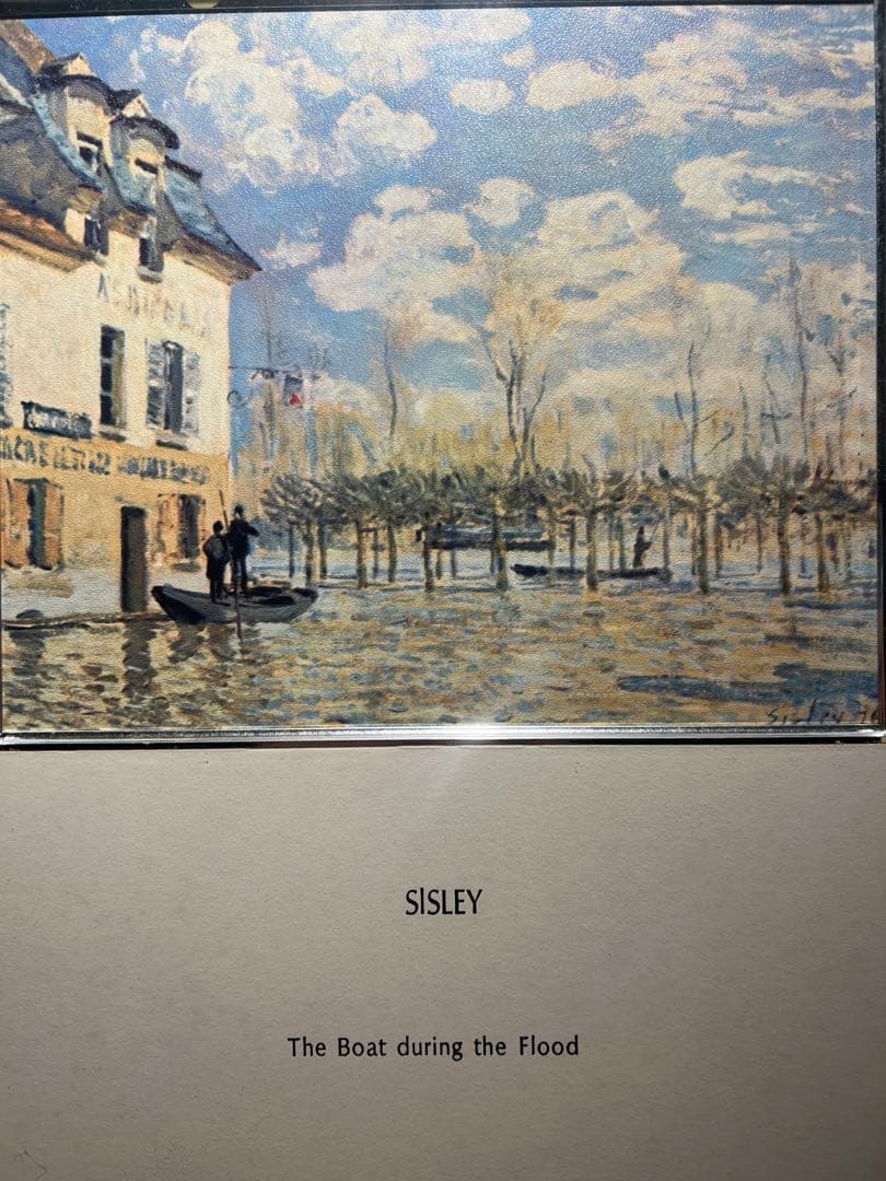 Alfred Sisley Art poster シスレー