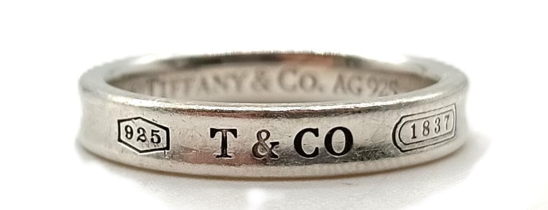 TIFFANY & CO. ティファニー 1837 ナローリング AG925