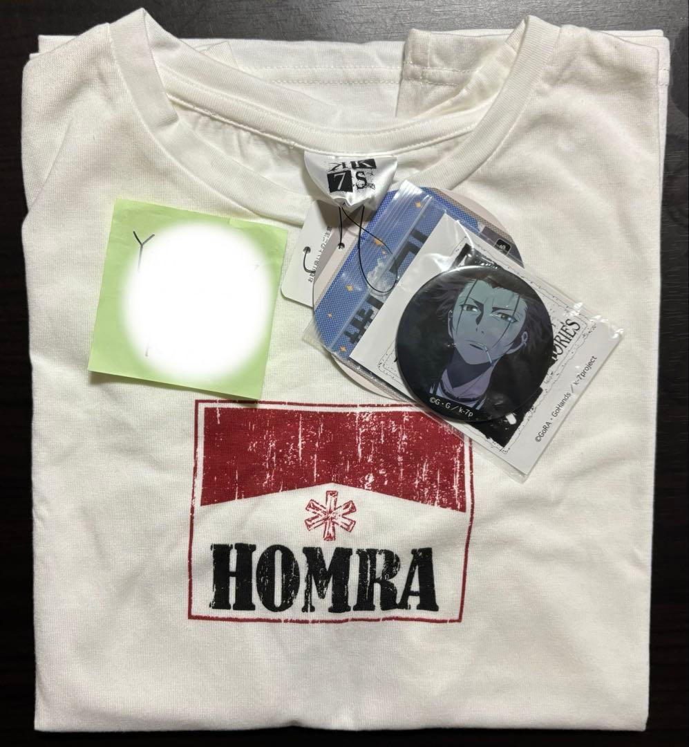 周防尊 缶バッジ Tシャツ セット 推しコレ 吠舞羅 アニメK