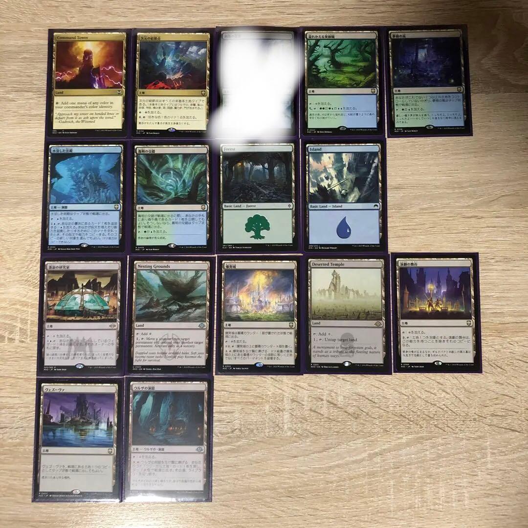 EDH 改造統率者デッキ　ヴェズーヴァの女王、オムオ