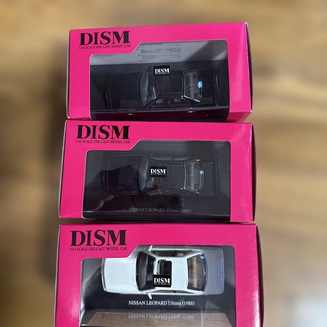 Nissan Leopard Ultima 1/43 DISM 後期３代セット