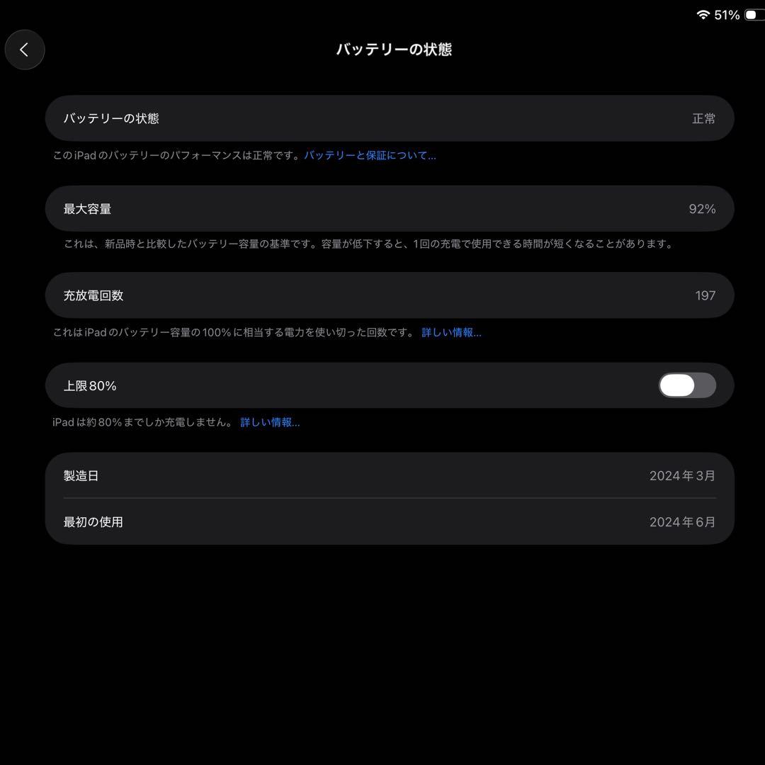 iPad Pro M4 1TB 11インチWi-Fi+Cellular Nano