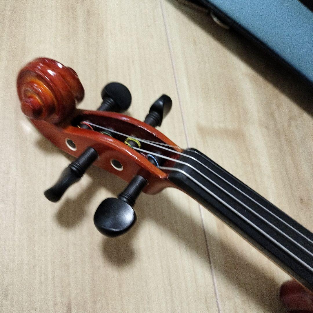 【小物付き】カルロジョルダーノ バイオリン VS-1C 1/8 みずいろケース