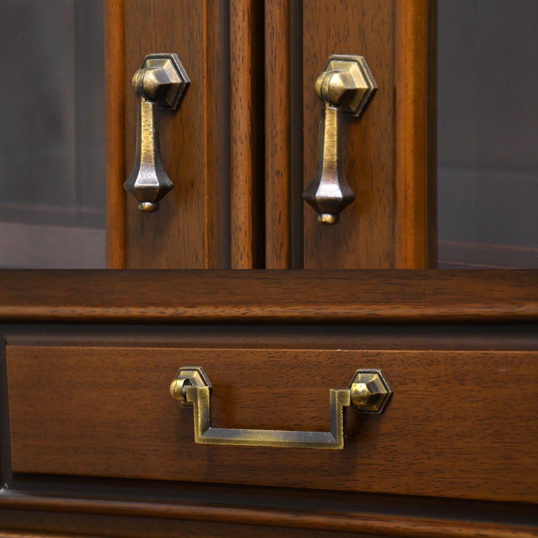 EAC15 マルニ木工 地中海 ロイヤル カップボード 照明付き 飾り棚