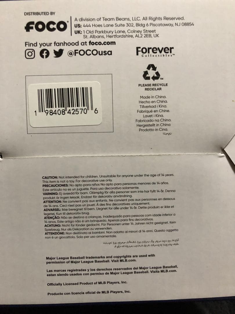 Shohei Ohtani ボブルヘッドフィギュア