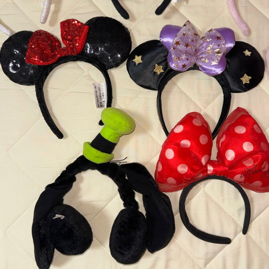 【1個〜購入可】海外 国内 ディズニー カチューシャ11点セット