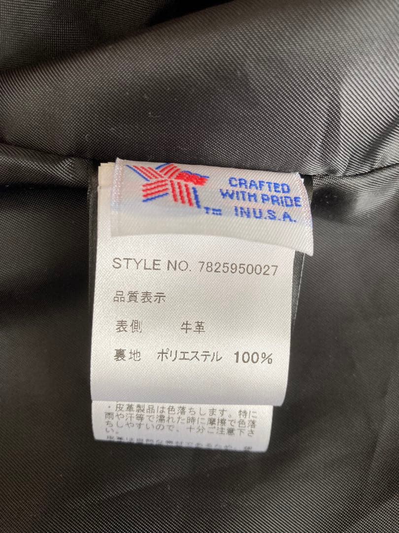 Schott ショット黒　シングルライダース　541xx 40 ニューネイキッド