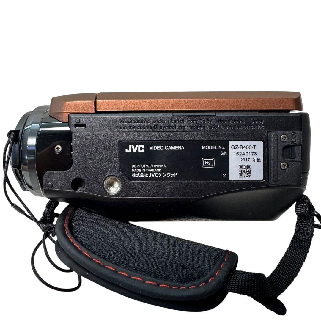 JVC ビデオカメラ Everio R ライトブラウン GZ-R400-T