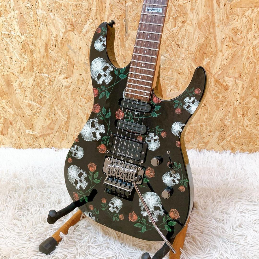 ESP LTD スカルローズ　M-200SR エレキギター