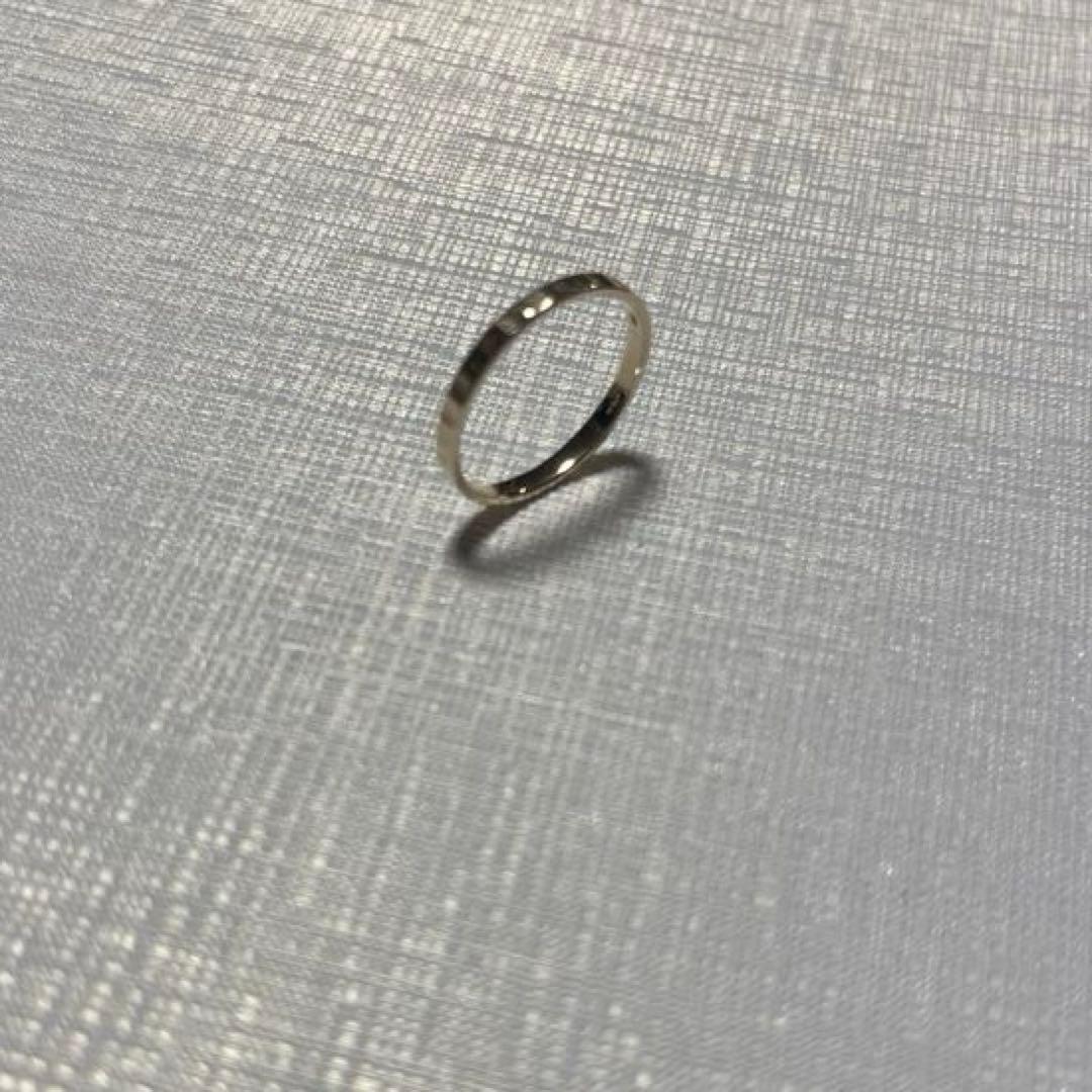 【値下げ↓】peau jewelry クラシックベゼルリング/K10YG 11号