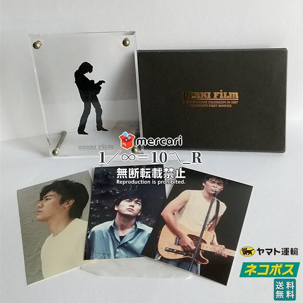 尾崎豊 OZAKI FILM アクリルフォトスタンド（専用ケース、写真3枚付き）