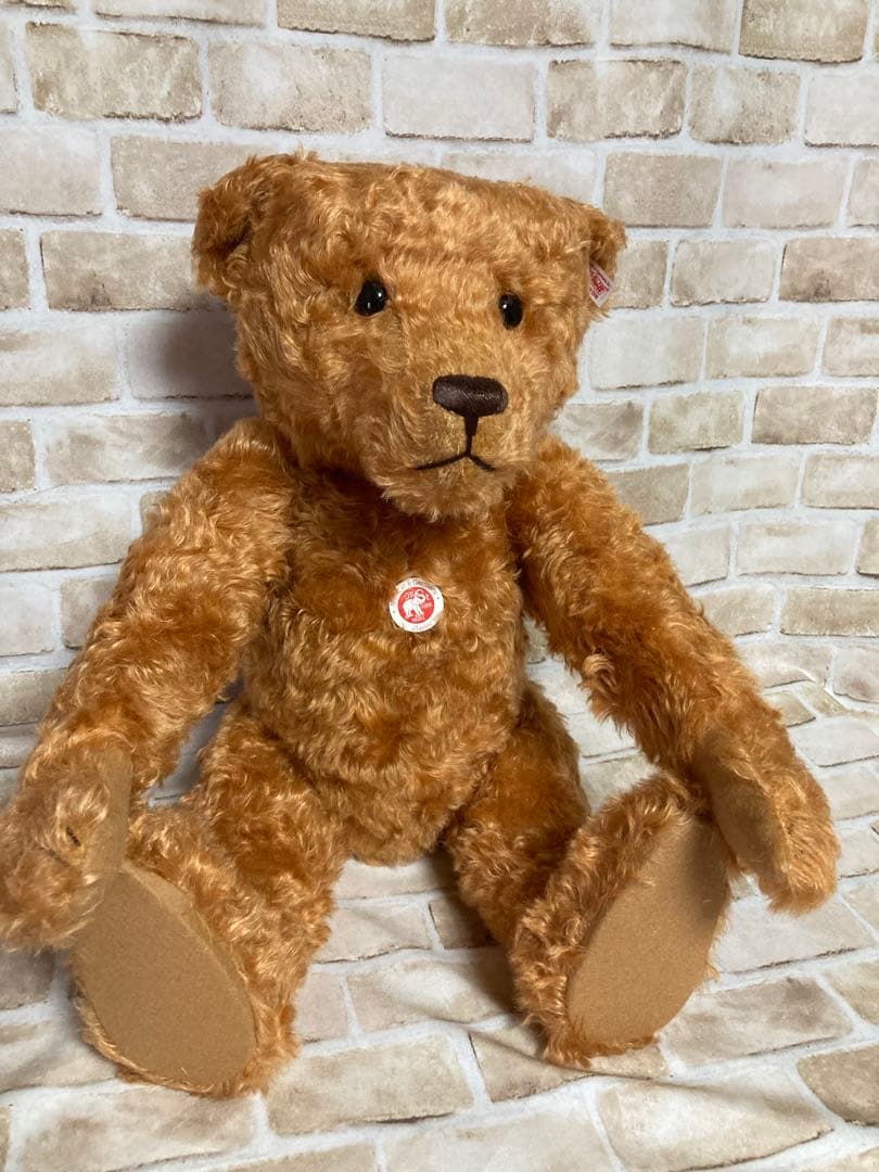シュタイフ クラッシック テディベア レッドブラウン 身長58cm Steiff