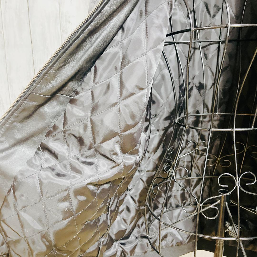 AKM Contemporary シープレザー ブルゾン XL