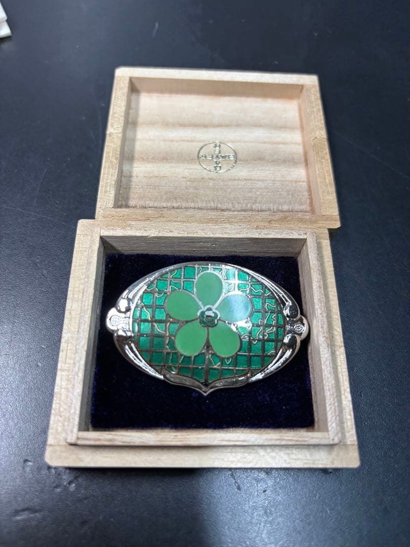 【希少品】第11回 ICG 記念ブローチ 七宝 デフリンピック 未使用 東京