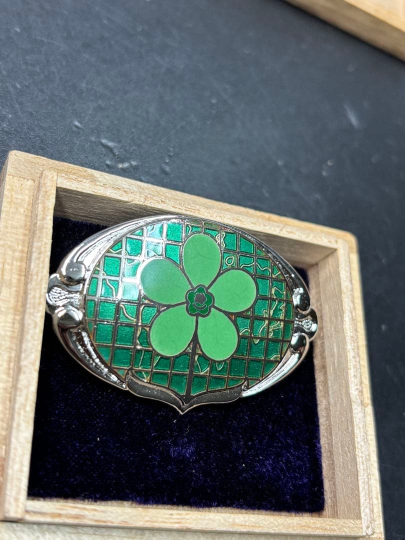 【希少品】第11回 ICG 記念ブローチ 七宝 デフリンピック 未使用 東京