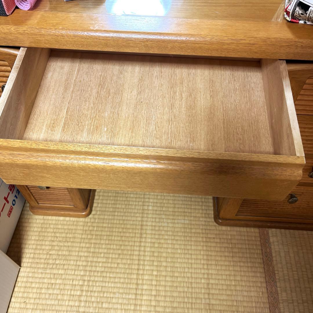大塚家具　ドレッサー　アンティーク　ブラウン